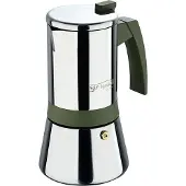 San Ignacio Experto Stainless Steel 6 Cups Kaffebryggare