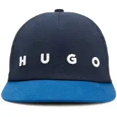 HUGO Soft cotton 5-panel cap with snapback