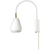 Nuura Aps Vägglampa , Anoli, dimbara, Vit, Vardagsrum, Metall, Modern