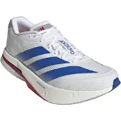 Adidas Adizero Boston 13 Shoes White Blue SS26, Size UK 8