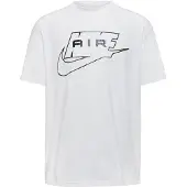 Nike T-shirt 'AIR' svart / vit