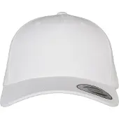 Flexfit Yp Classics 5-panel Premium Curved Visor Snapback Cap Vit Man