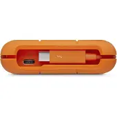 LaCie Rugged Secure STFR2000403 - Hårddisk - krypterat - 2 TB - extern (portabel) - USB 3.1 Gen 1 (USB-C kontakt) - 256 bitars AES - med 2 års Rescue Data Recovery Service-plan