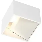 SLV Vägglampa , Vit, Vardagsrum, Aluminium