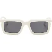 OFF-WHITE Tucson-logotypsolglasögon