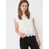 ONLY Blus vit