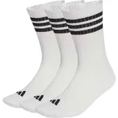Adidas 3-stripes Cushioned Sportswear Crew Strumpor 3-pack, storlek 49-51