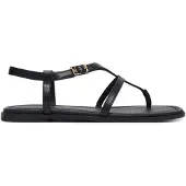 Tommy Hilfiger Leather Strap Toe Post Sandals