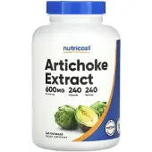 Nutricost , Artisjok Extrakt, 600 mg, 240 Kapslar
