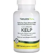 NaturesPlus Isländska alger, 300 tabletter (150 mg per tablett)