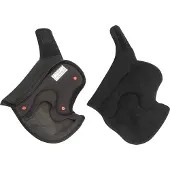 Schuberth C5/E2 Kindskyddssats Comfort-Fit kindkuddar, sats Svart 10MM Unisex sort