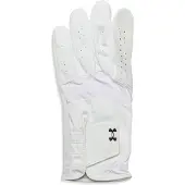Under Armour Herr Iso-Chill Golfhandske, Vit (100)/Svart, Vänster Hand Liten