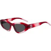HUGO Red sunglasses with stacked-logo temples