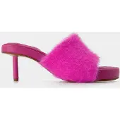 Jacquemus Argilla Mules i rosa polyamid