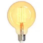 Deltaco Smart Home LED filamentlampa, E27, 470 lm, dimbar