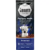 Bialetti Perfetto Moka Intens, 250 g, Mørkristet, Kaffe, 30% Arabica, 70% robust, Taske