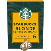 Starbucks | Blonde Espresso Roast - 18 kapslar by Nespresso