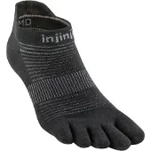 Injinji Men's Run Original Weight No-Show Black