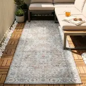 FRAAI Tvättbar löpare | Domingo Mandala beige hos Volero | 80x200 cm | Polyester | | Löpare | Plattvävd