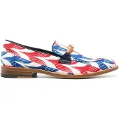 Casablanca Aviator hundtandsmönster kuvertloafers