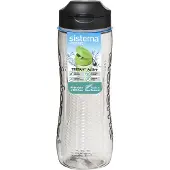 Sistema - Tritan Active Bottle 800ml -Black- Drikkeflaske
