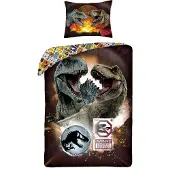 MCU Jurassic World Warning! Dangerous sängkläder - 100% bomull