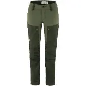 Fjällräven Women's Keb Trousers Deep Forest-Laurel Green