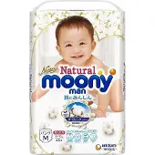 Moony Blöjor - byxor Natural, M 5-10 kg, 46 st