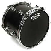Evans Hydraulic Black Drum Head 12