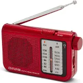Aiwa RS-55RD, Personlig, Analog, AM, FM, 88 - 108 MHz, 530 - 1600 kHz, 5.7 cm