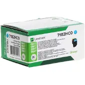 Lexmark Tonerkassett cyan – 3 500 sidor