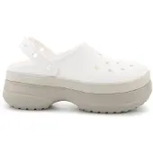 Crocs Träskor Classic Stacked Clog kvinnor - Vit - 39 / 40
