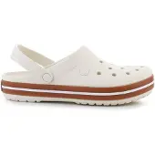 Crocs Crocband Gum Clog - Vit, storlek 42