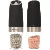 KINGHOFF set med 2 kvarnar för salt och peppar, KH-1618