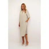 Kaffe Klänning 'KAMilia' beige / ljusbeige