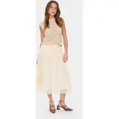 Saint tropez Kjol 'CoralSZ' kitt