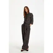 Kaffe Jumpsuit 'Rutie' camel / kitt / svart