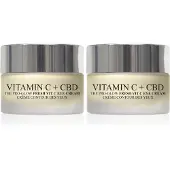 London Botanical Laboratories 2 x Vitamin C + CBD Ögonkräm 15ml
