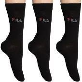 FILA Sockor mörkgrå / svart