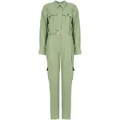 Silvian Heach Jumpsuit Dam Grön