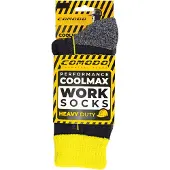 Comodo Coolmax arbetsstrumpor | | Andningsbara anti-svett-arbetsstrumpor - Svart