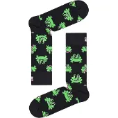 Happy socks Strumpor Groda Mångfärgad Svart Storlek