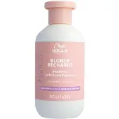 Wella Invigo Blonde Recharge Schampo för Blont Hår 300 ml