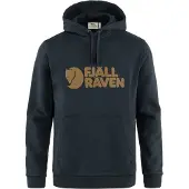 Fjällräven Men's Logo Hoodie Dark Navy