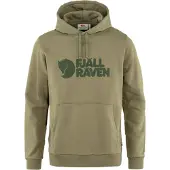 Fjällräven Men's Logo Hoodie Light Olive
