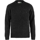 Fjällräven Men's Lada Round-neck Sweater Black