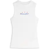 Tommy Hilfiger Tommy Jeans Logo Ribbed Slim Tank Top