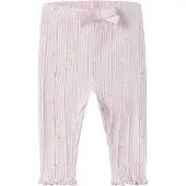 Name it Leggings - Rib - NbfJelly - Vagga Rosa - - 68 - Leggings