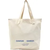 Samsøe & Samsøe Halsduk kräm / royalblå