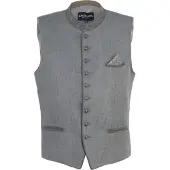 Krüger Collection Folkdräktsväst grå / taupe / ljusgrå